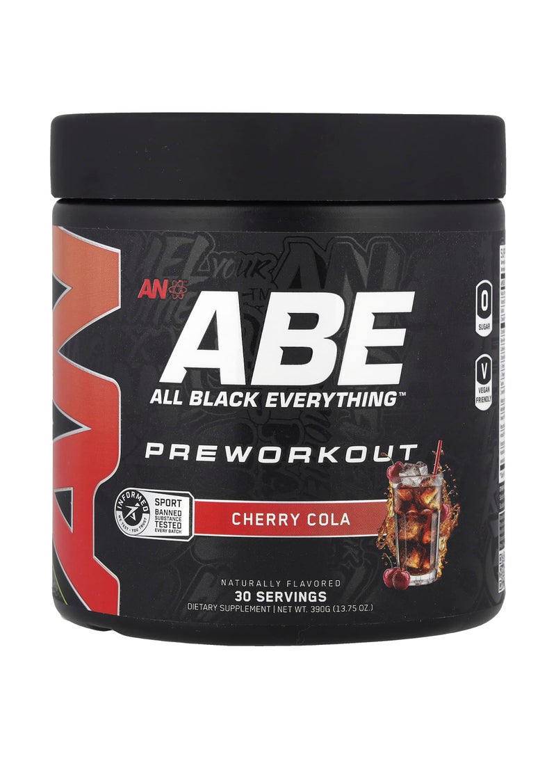 Preworkout, Cherry Cola, 13.75 oz (390 g)